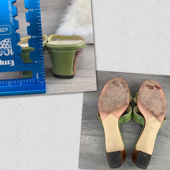 Cole Haan Slide Sandals Heels Size 6.5 B - Picture 7 of 8